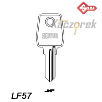 Silca 134 - klucz surowy - LF57